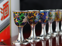 银胎珐琅酒杯茅台专用杯