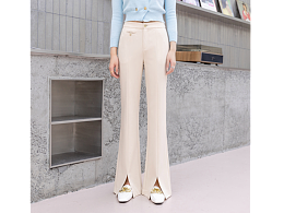 女褲內(nèi)景拍攝｜面料褲系列