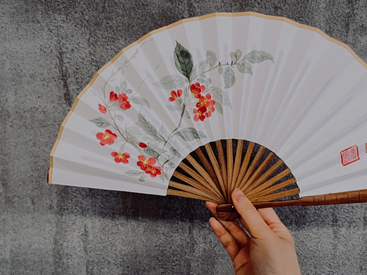 獲贈(zèng)一把小折扇（個(gè)人主頁(yè)-ZNjA5NjIzNTI=） - 其他攝影 - 站酷設(shè)計(jì)師半階斜原創(chuàng)素材 - 站酷ZCOOL