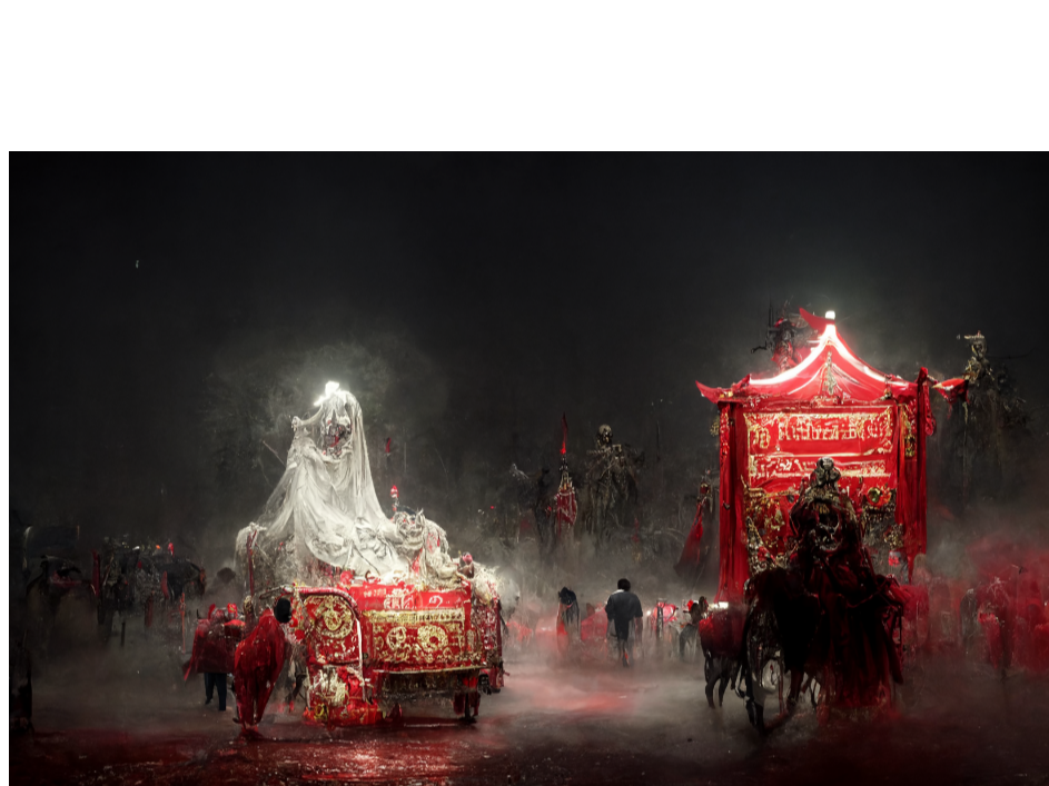 中式恐怖和美式恐怖图片
