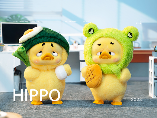 盲盒摄影-1983 烦人鸭Upsetduck 上班好烦鸭