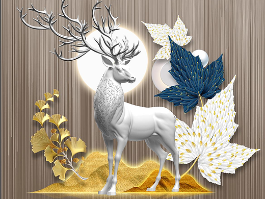 原创装饰画作品10幅