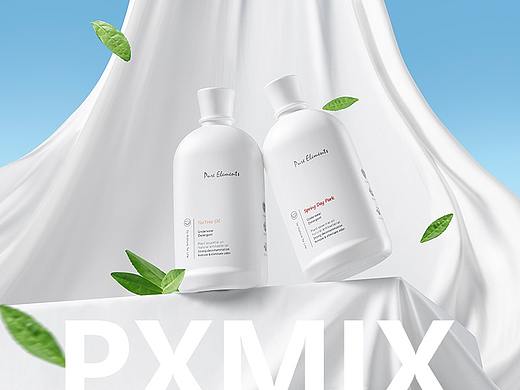 洗护用品摄影丨笙木之源 内衣清洗液 x 光影集 PXMIX
