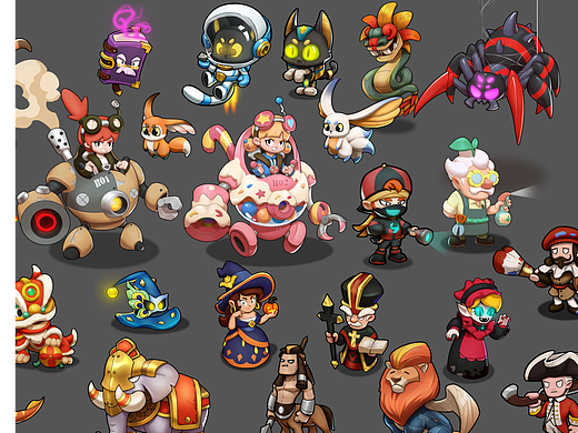 前年的工作项目图-Relic Rumble