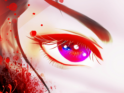 女生头像-手绘插画