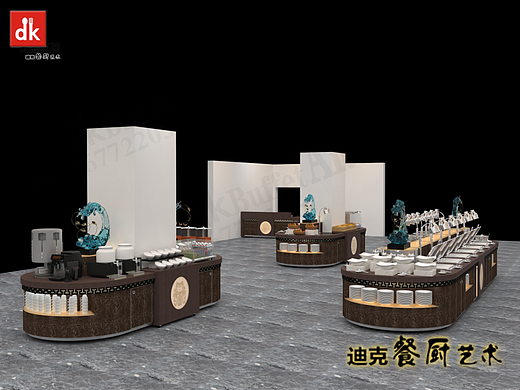 酒店自助取餐台 dk组合冷热自助餐台 自助餐展示台
