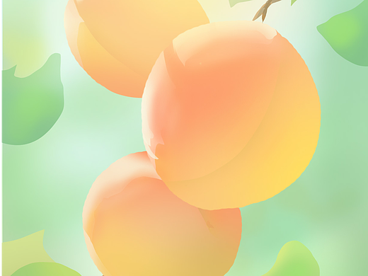 画个杏子 