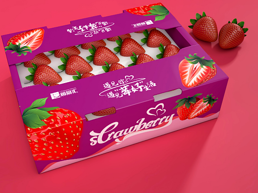 strawberry-草莓礼盒设计