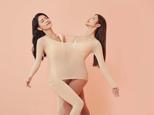 保暖内衣拍摄
