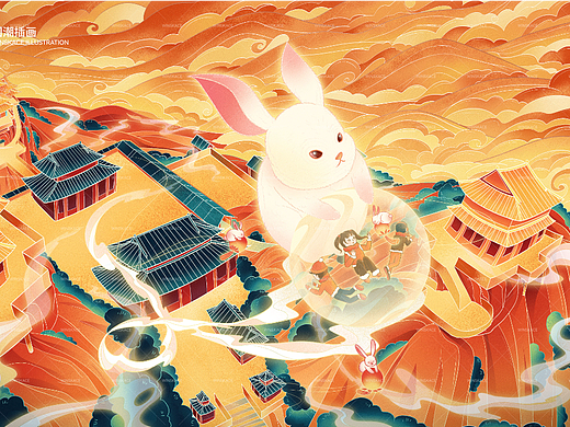 兔年插画（五）——游老君山