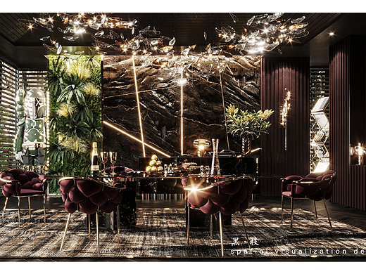 中国上海——现代黑暗系效果表现