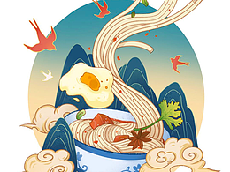 国潮插画