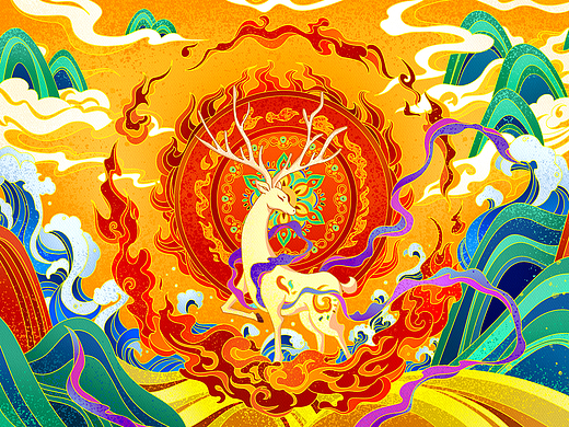 祝發(fā)財(cái)（個(gè)人主頁(yè)-ZNjQwMjk1MjQ=） - 商業(yè)插畫(huà) - 站酷設(shè)計(jì)師噠噠小胖叮原創(chuàng)素材 - 站酷ZCOOL