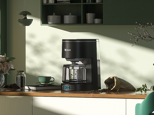 咖啡机渲染-练习