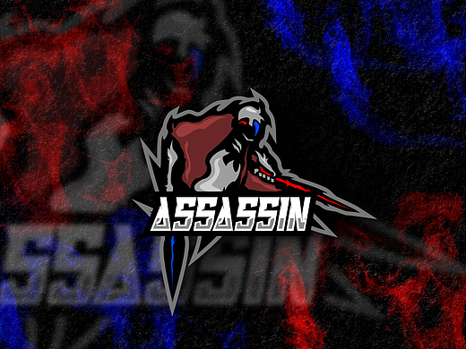 【刺客】矢量游戏战队logo
