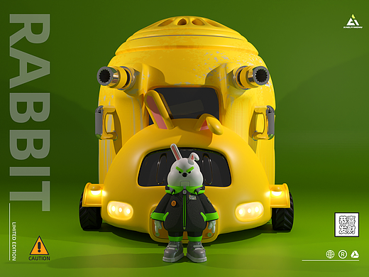 RABBIT和它的小房车