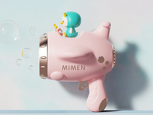 麦萌家族系列产品-泡泡枪