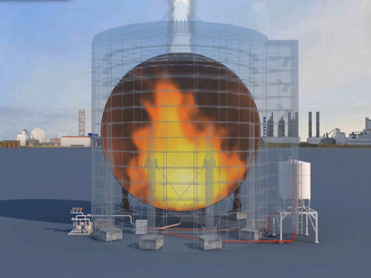 石油产业储罐动画效果图表现