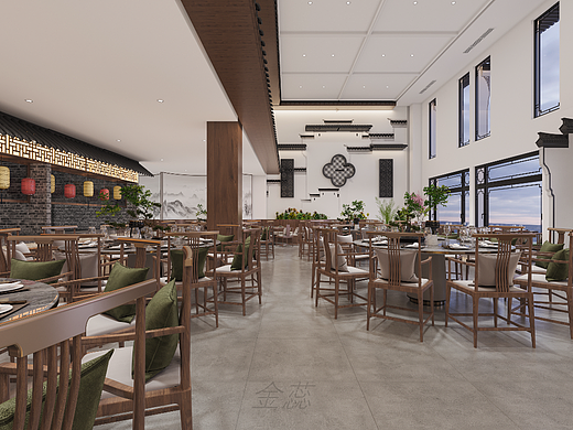 徽派餐厅——徽派古风又不失亲切感！