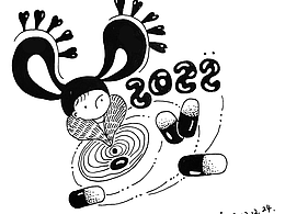2022-原创黑白手绘本