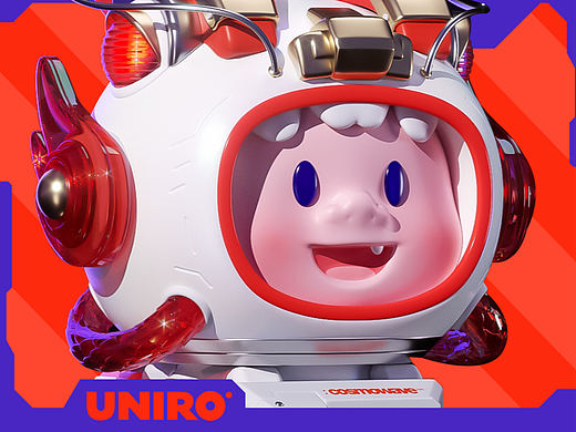 宇宙龙IP设计 UNIRO 中国航天 太空IP设计