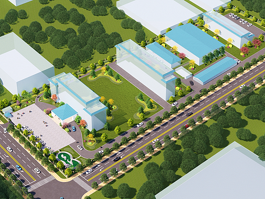 【侘寂景观】温氏牧业景观提升项目 绿化景观设计方案2