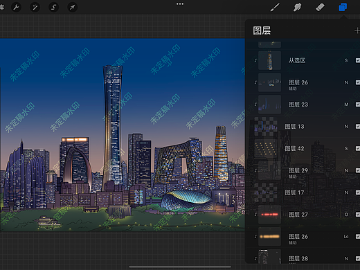 北京背景（个人主页-ZNjQ5ODYyNDQ=） - 商业插画 - 站酷设计师60度原创素材 - 站酷ZCOOL