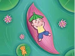 节气插画——大暑