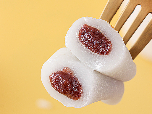 2024.4牛奶红豆馅 麻薯 糕点 麻糍产品拍摄 糯米糍