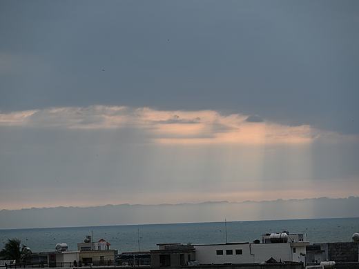 海边夕阳