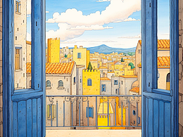 想象中的窗外城市