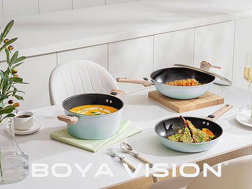 厨具摄影｜颜值套锅 感温可拆卸把手 X BOYA视觉创作