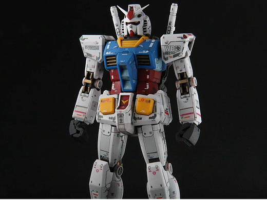 万代RG RX-78-2 元祖高达 拼装 拍摄 作品