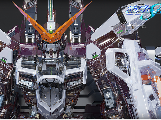 MG JUSTICE GUNDAM FULL FRAME  PLUS