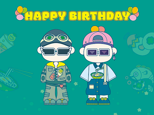 生日主題服裝設(shè)計(jì)（個(gè)人主頁(yè)-ZNjg3NjMxMDQ=） - 創(chuàng)作習(xí)作 - 站酷設(shè)計(jì)師王錦墨原創(chuàng)素材 - 站酷ZCOOL