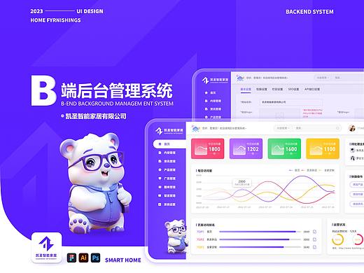 B端-凯圣智能家居后台管理系统