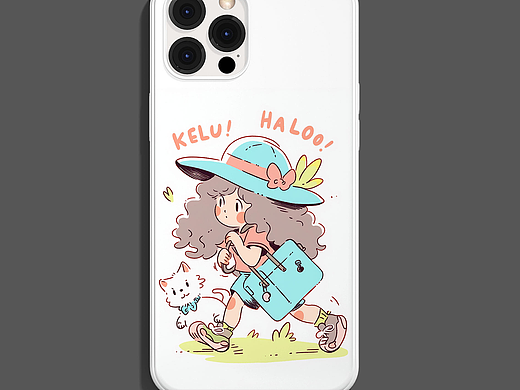 一起去旅行吧手机壳图案可授权