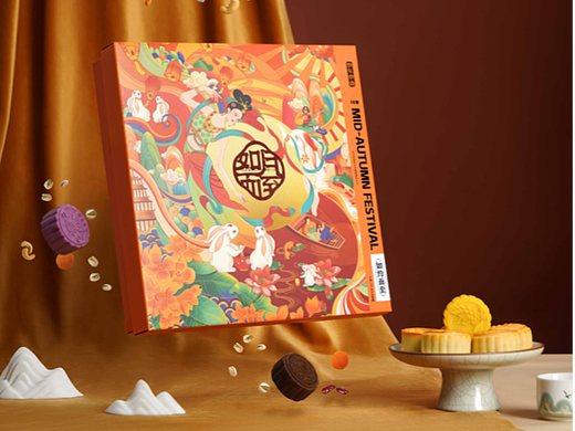 京东京造中秋月饼｜美食新中式拍摄