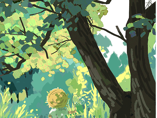 練習(xí)合集｜一些關(guān)于春天的記憶（個(gè)人主頁-ZNTkxMTgxNjQ=） - 創(chuàng)作習(xí)作 - 站酷設(shè)計(jì)師卷毛的卷仔原創(chuàng)素材 - 站酷ZCOOL