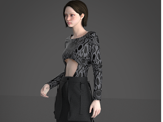 虚拟人服装设计