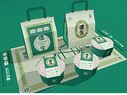 兰州牛肉面餐饮品牌I福禄VI设计