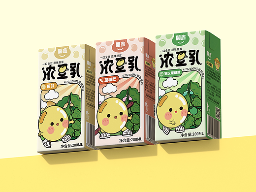 开心豆-開鑫浓豆乳