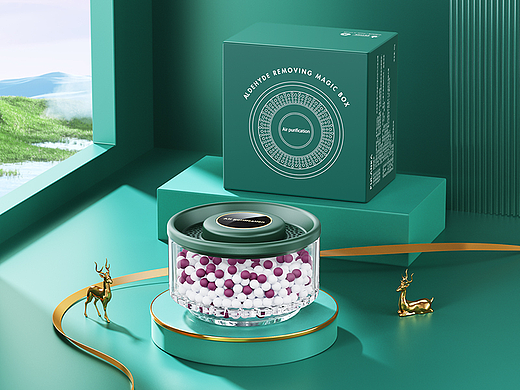 弗兰卡 除甲醛小魔盒（个人主页-ZNjMzNjExMDQ=） - 电商 - 站酷设计师monqiqi潮流招聘原创素材 - 站酷ZCOOL