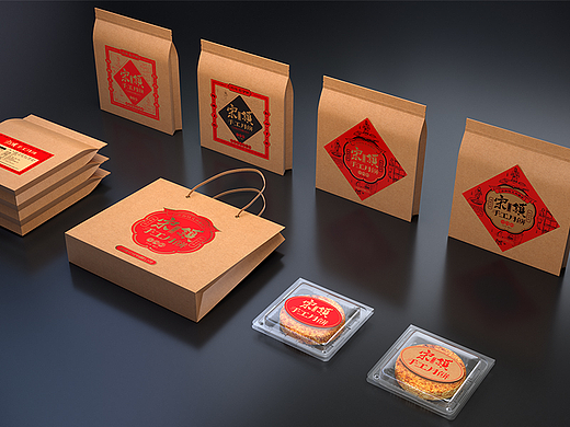 宋式文化提煉與整理·宋鎮(zhèn)·伴手禮包裝設計（個人主頁-ZNjE1ODk5Mjg=） - 包裝 - 站酷設計師餐飲策劃公司原創(chuàng)素材 - 站酷ZCOOL