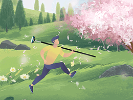 春分節(jié)氣動(dòng)態(tài)海報(bào)