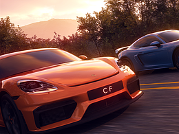 Porsche718_ Cayman_汽车CGI_场景篇