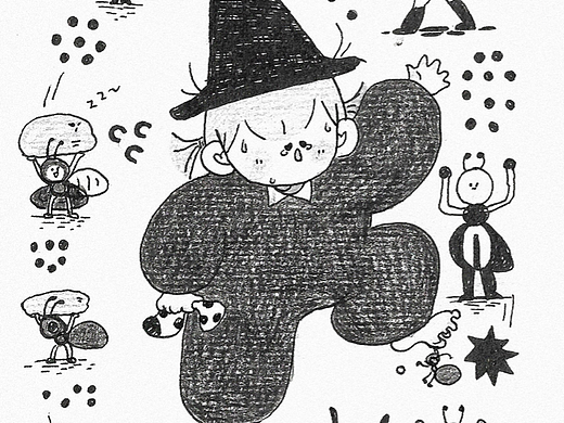 bubuxia系列插画-2月小结