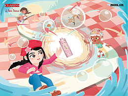 娇韵诗✖️邂逅粉嫩多巴胺少女✖️运动少女