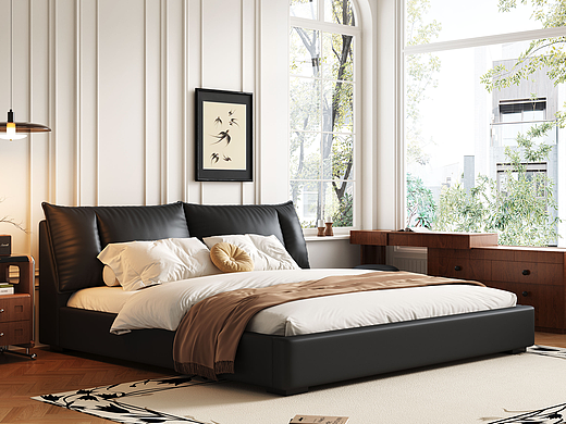 中古风卧室 I 3d家具效果图