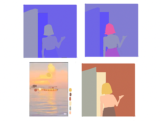 色彩派对打卡DAY1（个人主页-ZNjQyMTAwMzY=） - 创作习作 - 站酷设计师么么小熊原创素材 - 站酷ZCOOL